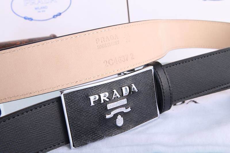 Super Perfect Quality Pada Belts(100% Genuine Leather,steel buckle)-065