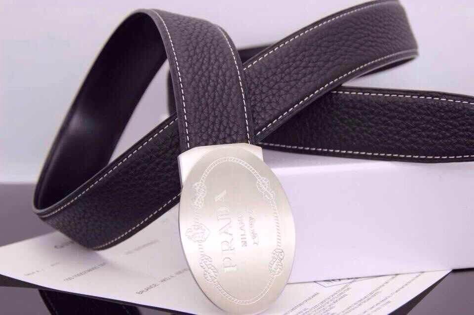 Super Perfect Quality Pada Belts(100% Genuine Leather,steel buckle)-067