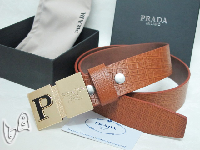 Super Perfect Quality Pada Belts(100% Genuine Leather,steel buckle)-079
