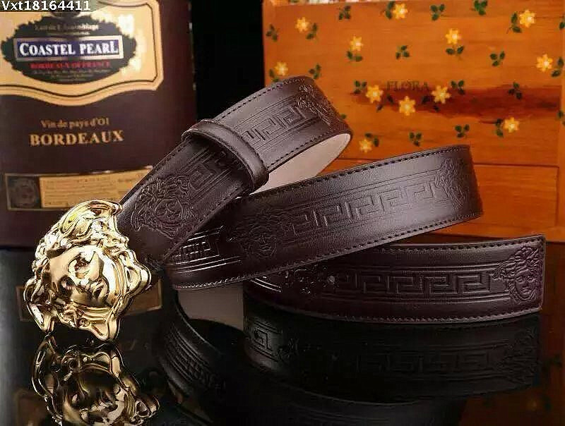 Super Perfect Quality V Belt(100% Genuine Leather,Steel Buckle)-014