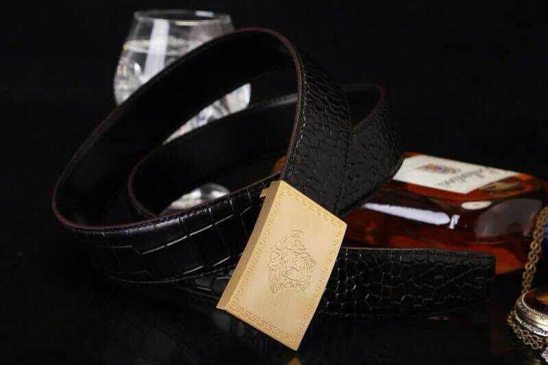 Super Perfect Quality V Belt(100% Genuine Leather,Steel Buckle)-172