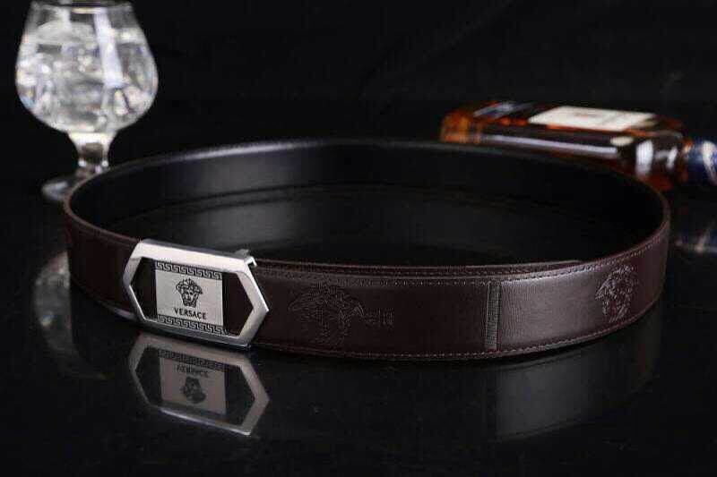 Super Perfect Quality V Belt(100% Genuine Leather,Steel Buckle)-181