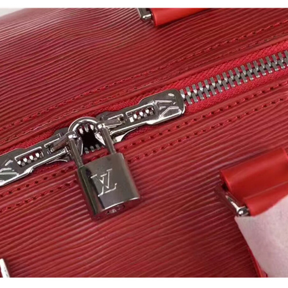 Supreme x LV Luggage Red Bags