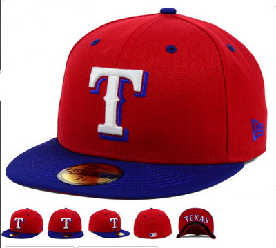 Texas Rangers Fitted Hats-007
