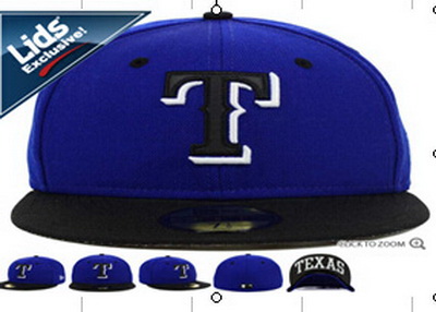 Texas Rangers Fitted Hats-009