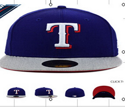 Texas Rangers Fitted Hats-010