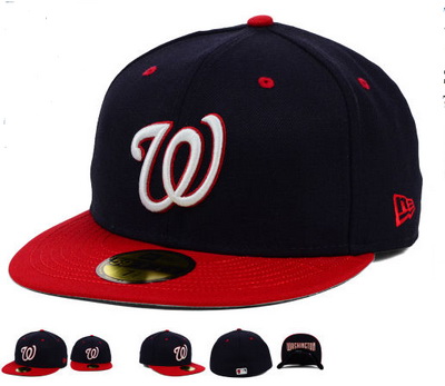 Washington Nationals Fitted Hats-008