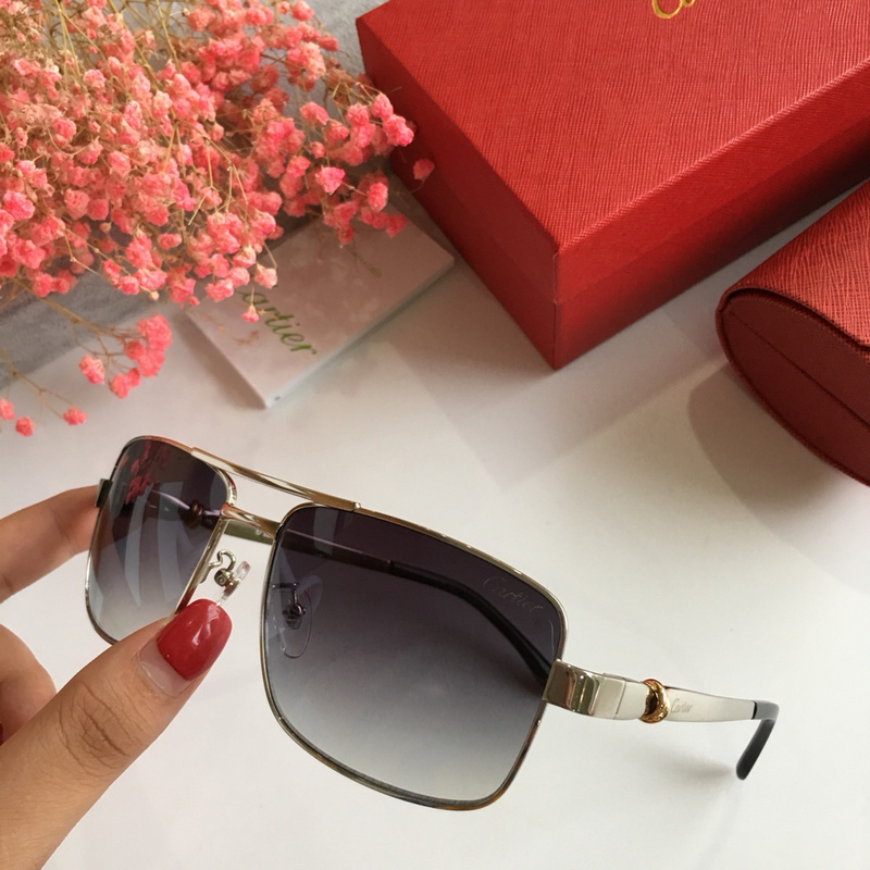 Cartier Sunglasses AAAA-034