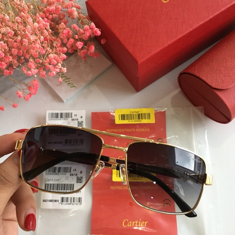 Cartier Sunglasses AAAA-035
