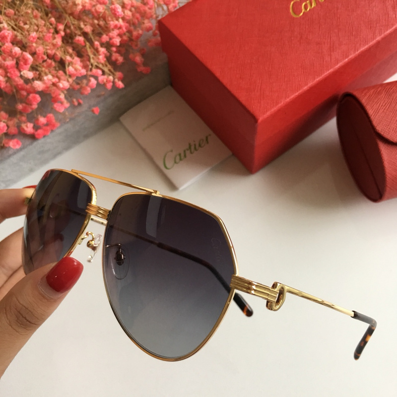 Cartier Sunglasses AAAA-055