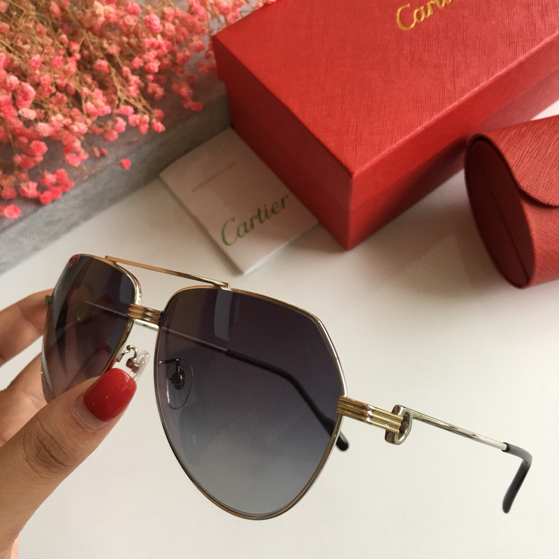 Cartier Sunglasses AAAA-056