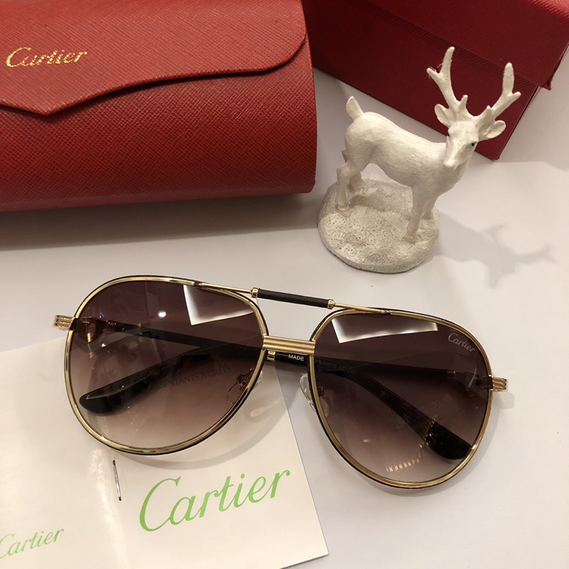 Cartier Sunglasses AAAA-318