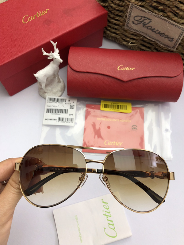 Cartier Sunglasses AAAA-328