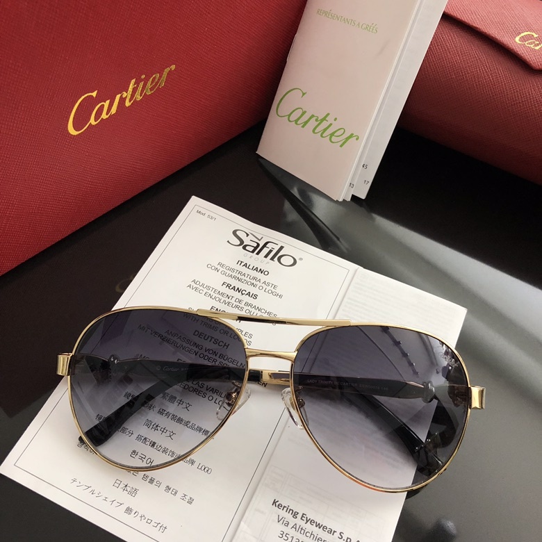 Cartier Sunglasses AAAA-333