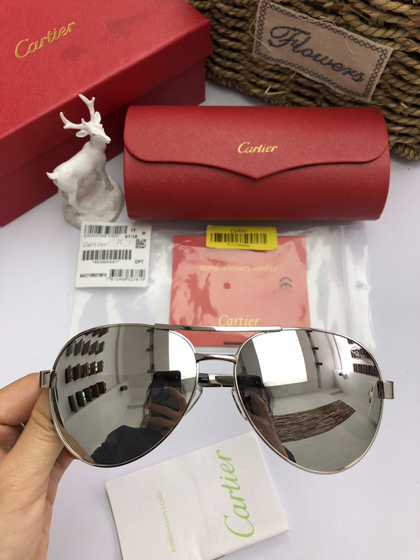 Cartier Sunglasses AAAA-348