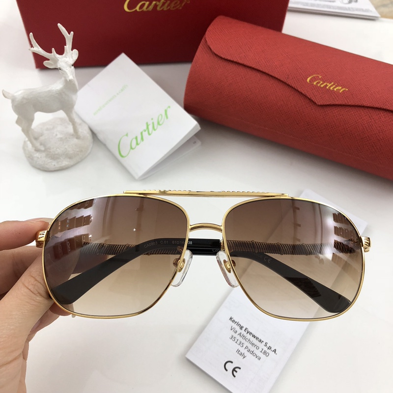 Cartier Sunglasses AAAA-353