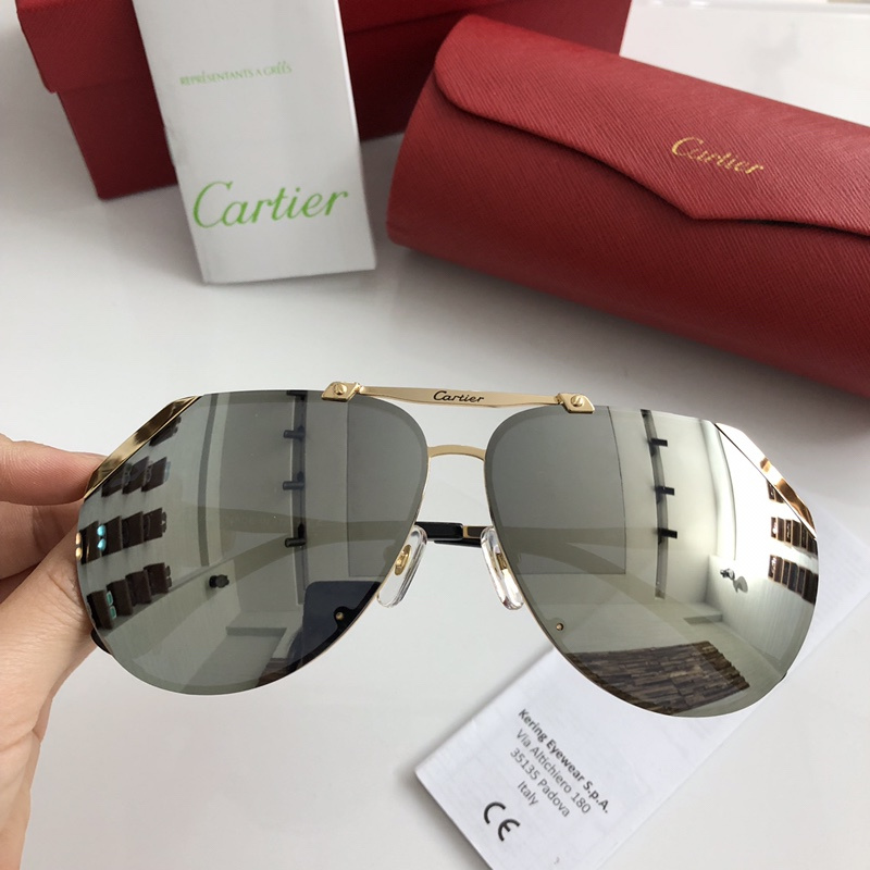 Cartier Sunglasses AAAA-356