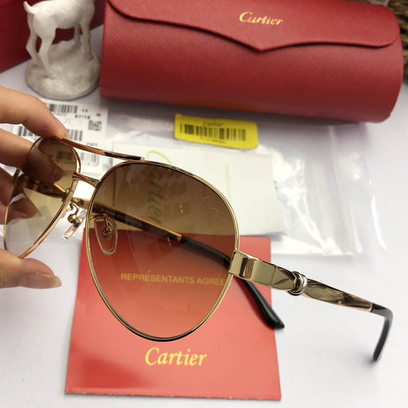 Cartier Sunglasses AAAA-363
