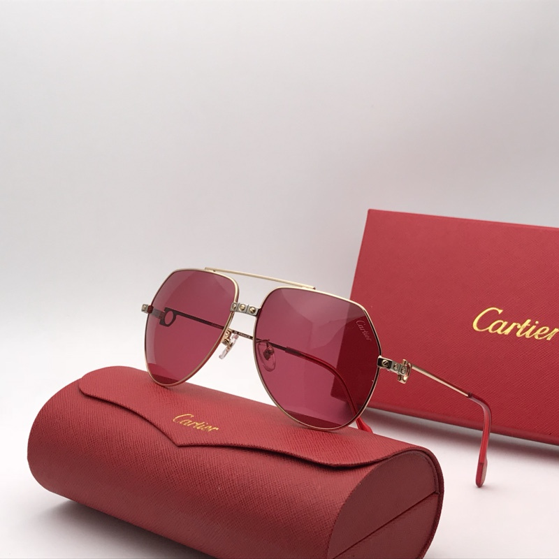 Cartier Sunglasses AAAA-455