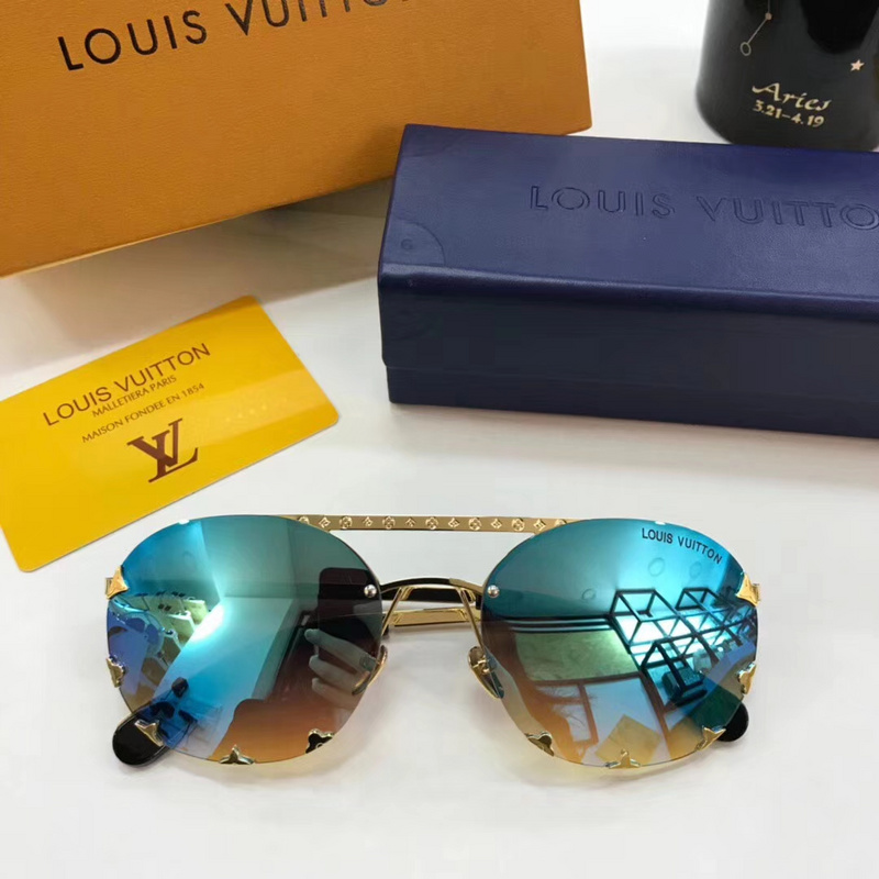 LV Sunglasses AAAA-046