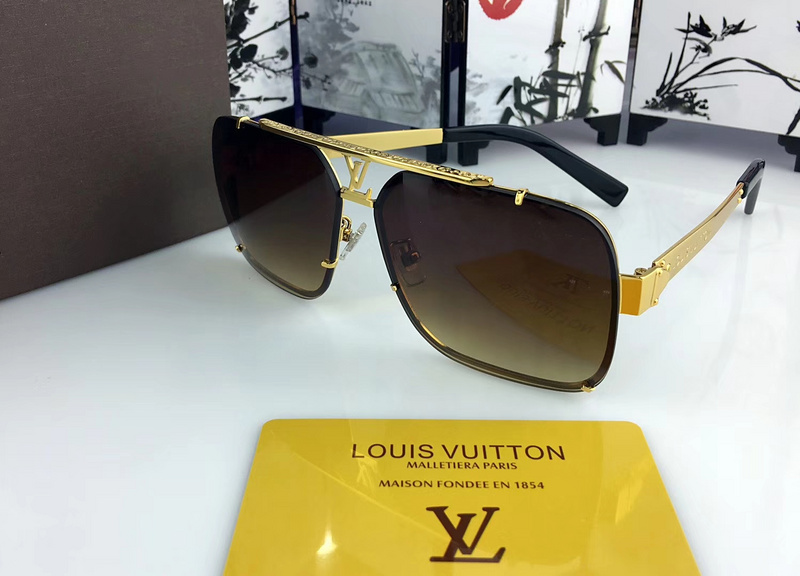 LV Sunglasses AAAA-619