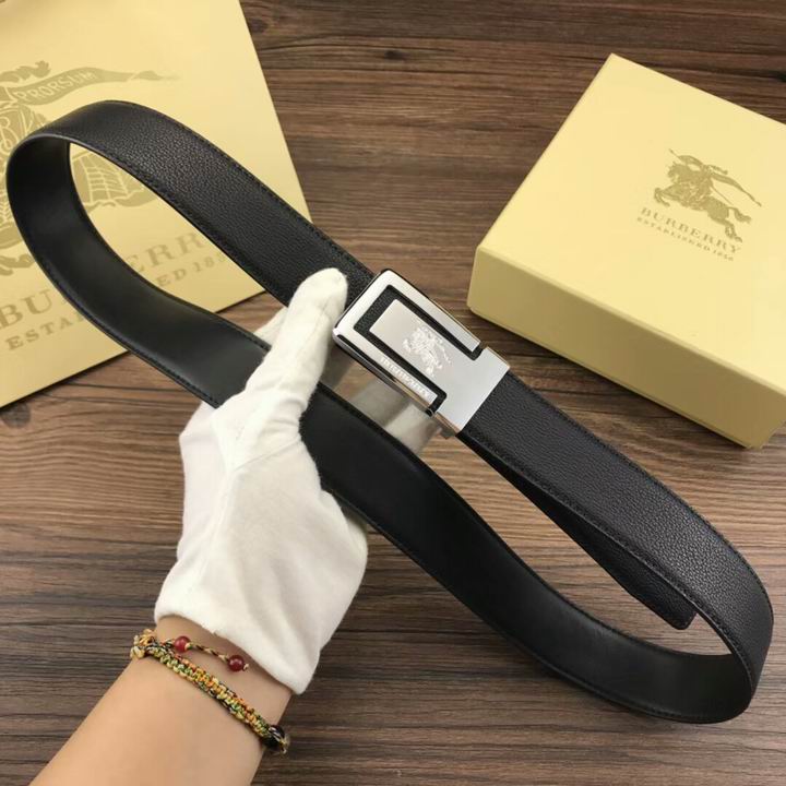 Super Perfect Quality Burberry Belts(100% Genuine Leather,steel buckle)-469