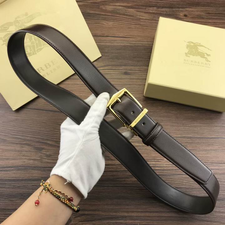 Super Perfect Quality Burberry Belts(100% Genuine Leather,steel buckle)-471