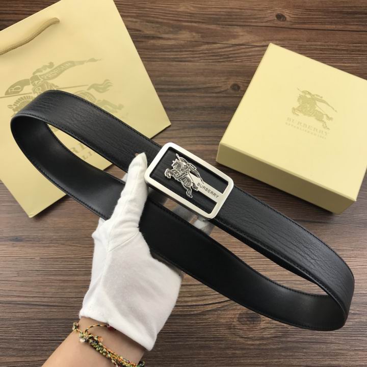 Super Perfect Quality Burberry Belts(100% Genuine Leather,steel buckle)-473