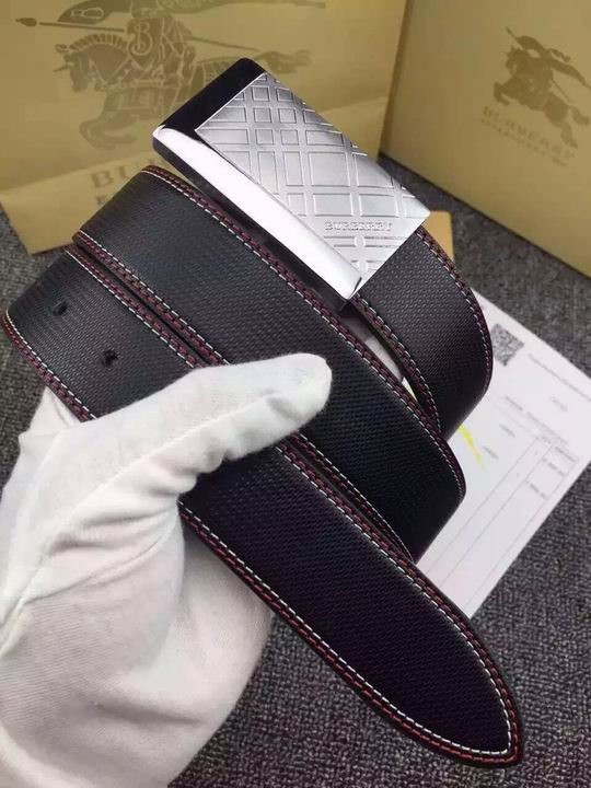 Super Perfect Quality Burberry Belts(100% Genuine Leather,steel buckle)-490