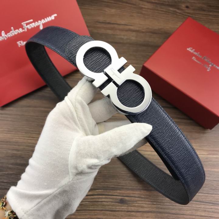 Super Perfect Quality Ferragamo Belts(100% Genuine Leather,steel Buckle)-1120