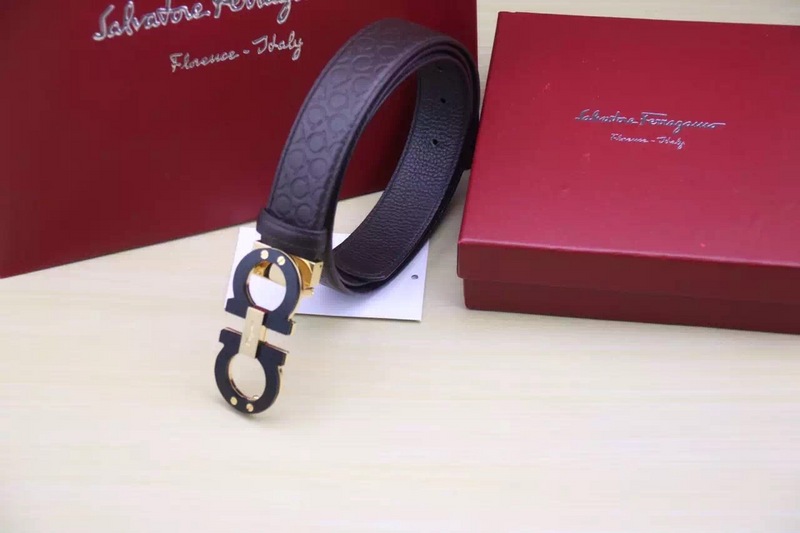 Super Perfect Quality Ferragamo Belts(100% Genuine Leather,steel Buckle)-1129