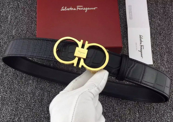 Super Perfect Quality Ferragamo Belts(100% Genuine Leather,steel Buckle)-1143