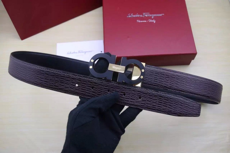 Super Perfect Quality Ferragamo Belts(100% Genuine Leather,steel Buckle)-1163