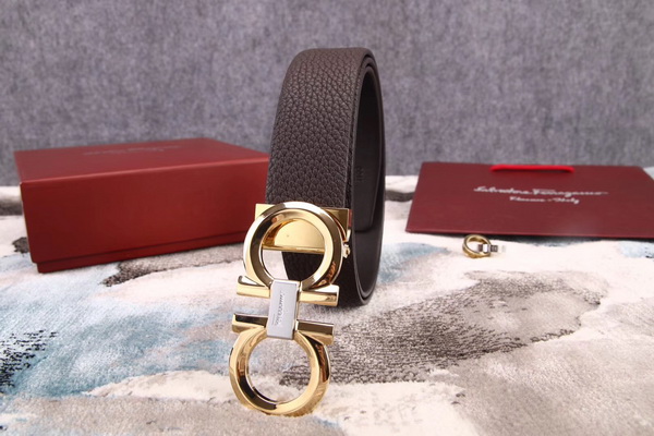 Super Perfect Quality Ferragamo Belts(100% Genuine Leather,steel Buckle)-859