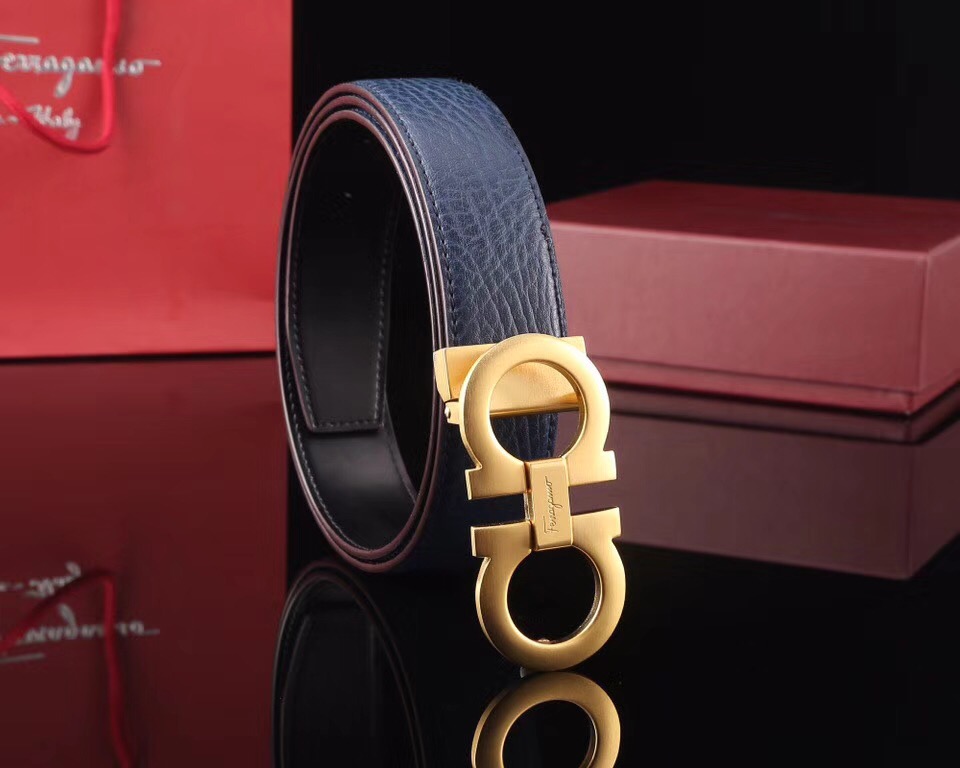 Super Perfect Quality Ferragamo Belts(100% Genuine Leather,steel Buckle)-890