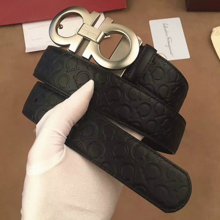 Super Perfect Quality Ferragamo Belts(100% Genuine Leather,steel Buckle)-908