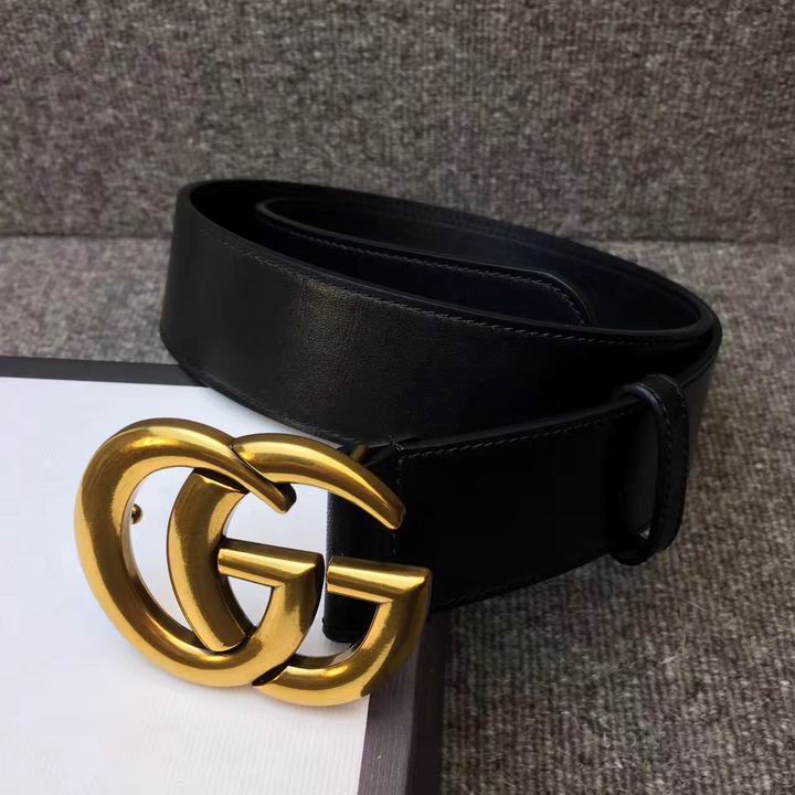Super Perfect Quality G Belts(100% Genuine Leather,steel Buckle)-1078