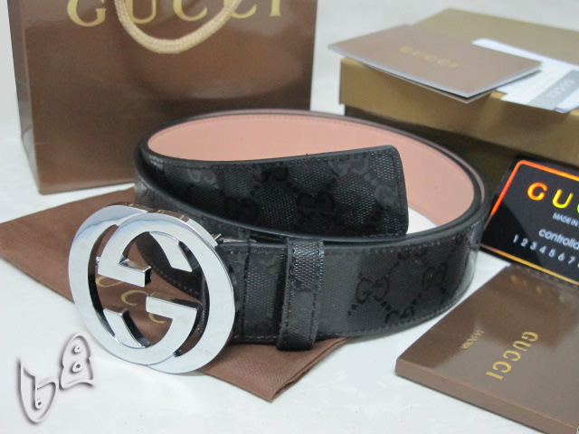 Super Perfect Quality G Belts(100% Genuine Leather,steel Buckle)-1126