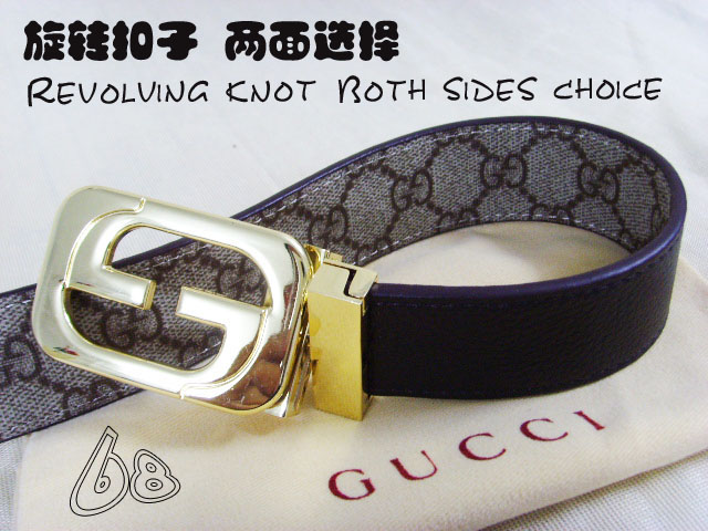 Super Perfect Quality G Belts(100% Genuine Leather,steel Buckle)-1142