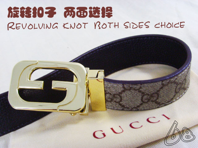 Super Perfect Quality G Belts(100% Genuine Leather,steel Buckle)-1144
