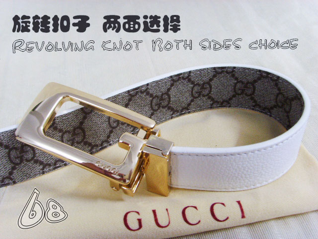 Super Perfect Quality G Belts(100% Genuine Leather,steel Buckle)-1158