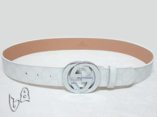 Super Perfect Quality G Belts(100% Genuine Leather,steel Buckle)-1163