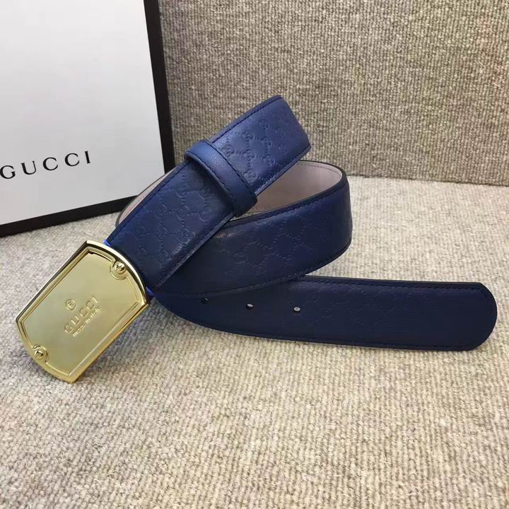 Super Perfect Quality G Belts(100% Genuine Leather,steel Buckle)-1187