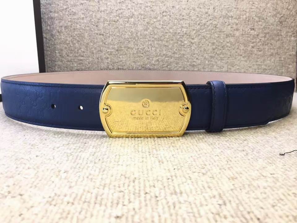 Super Perfect Quality G Belts(100% Genuine Leather,steel Buckle)-1191