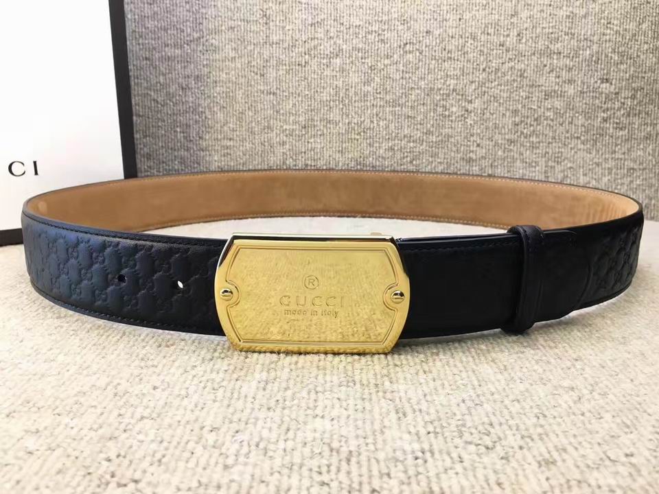 Super Perfect Quality G Belts(100% Genuine Leather,steel Buckle)-1204