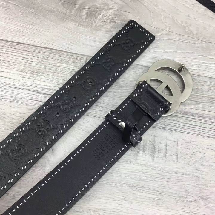 Super Perfect Quality G Belts(100% Genuine Leather,steel Buckle)-1226