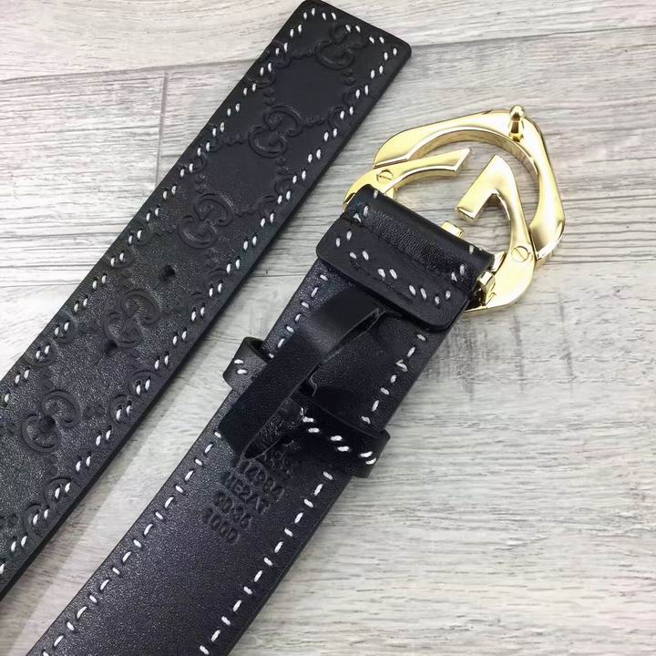 Super Perfect Quality G Belts(100% Genuine Leather,steel Buckle)-1246