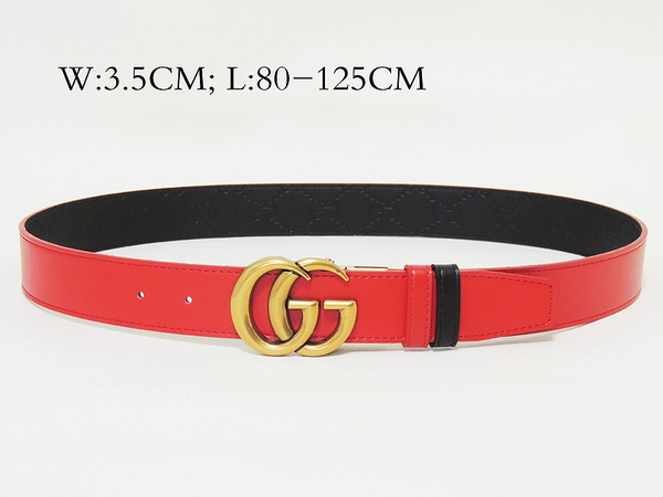 Super Perfect Quality G Belts(100% Genuine Leather,steel Buckle)-1492