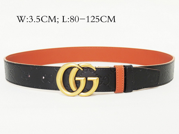 Super Perfect Quality G Belts(100% Genuine Leather,steel Buckle)-1494