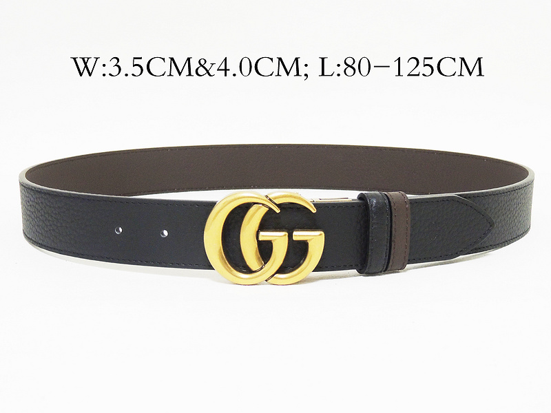 Super Perfect Quality G Belts(100% Genuine Leather,steel Buckle)-1500